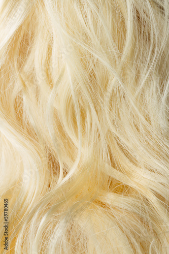 Canvas Print blonde hair