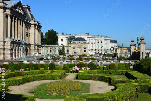 Le jardin des Palais à Bruxelles