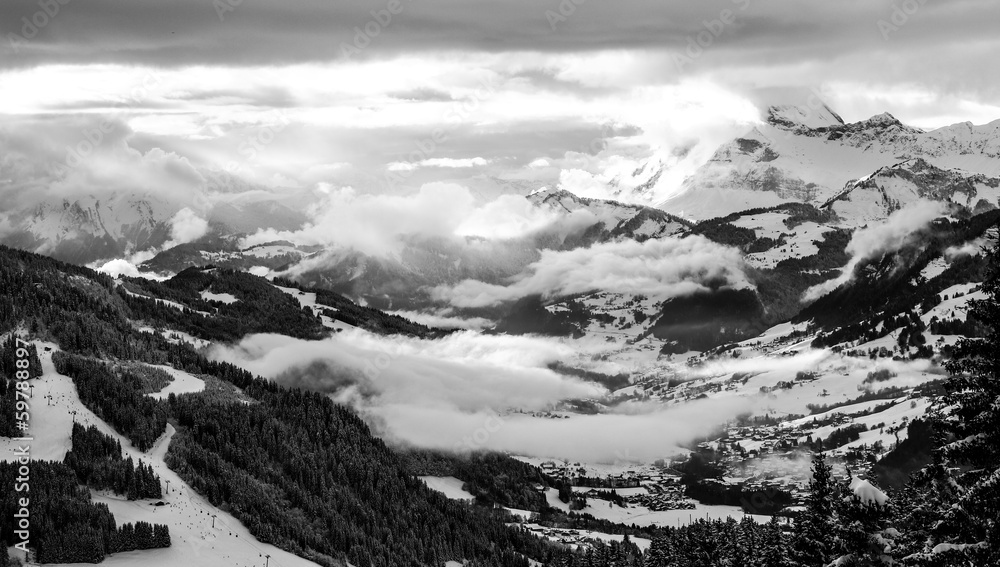 Obraz premium les alpes