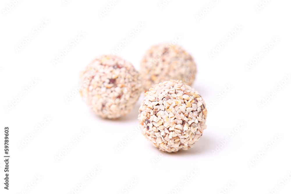 candys on white candys on white