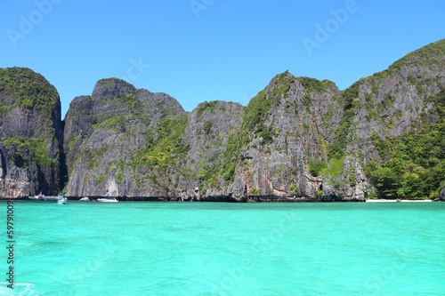 Thailand - Ko Phi Phi Leh, famous Maya Bay