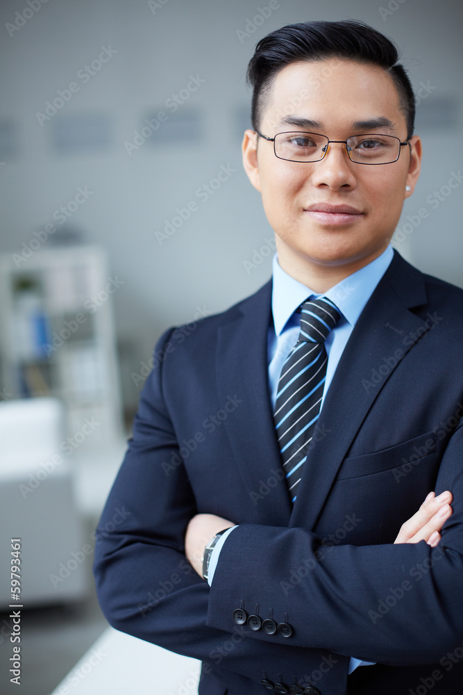Confident businessman Confident businessman