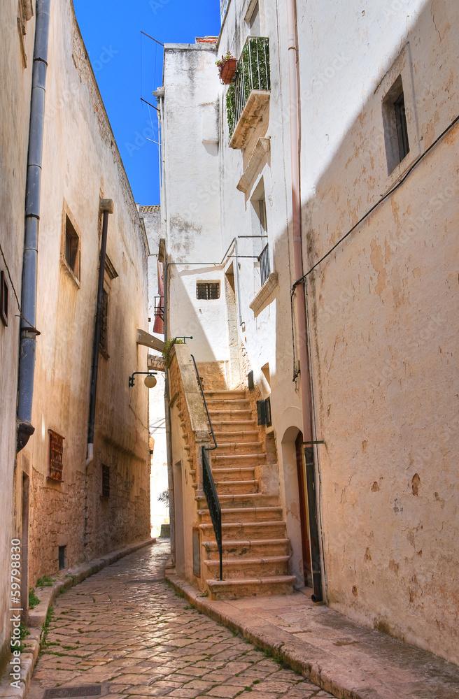 Obraz premium Alleyway. Putignano. Puglia. Italy.