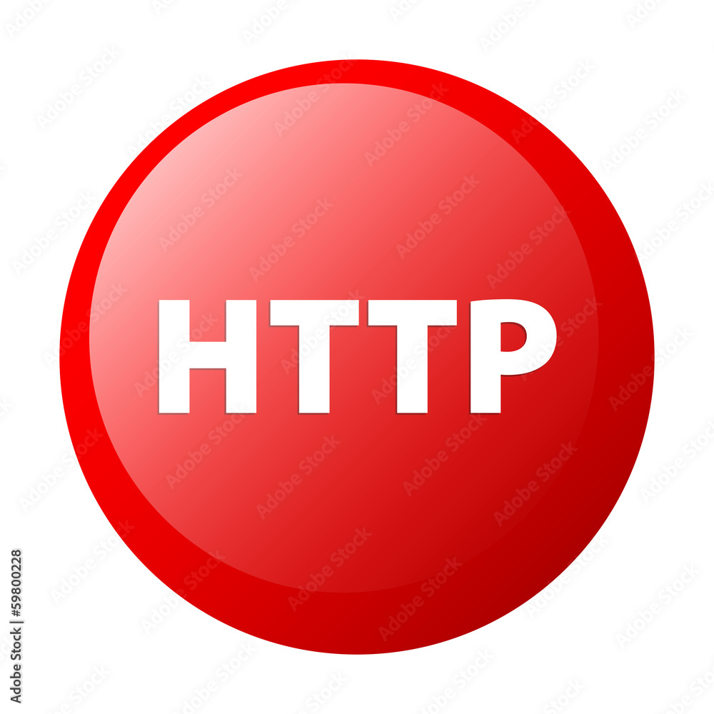 bouton internet http red icon bouton internet http red icon