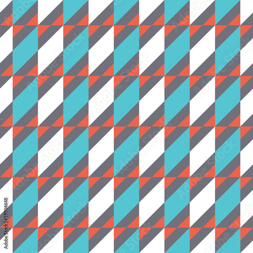 Seamless colorful geometry pattern