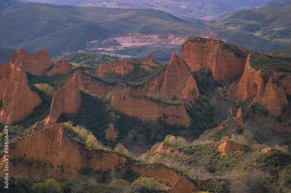 Fototapeta premium Las Médulas, Bierzo, España
