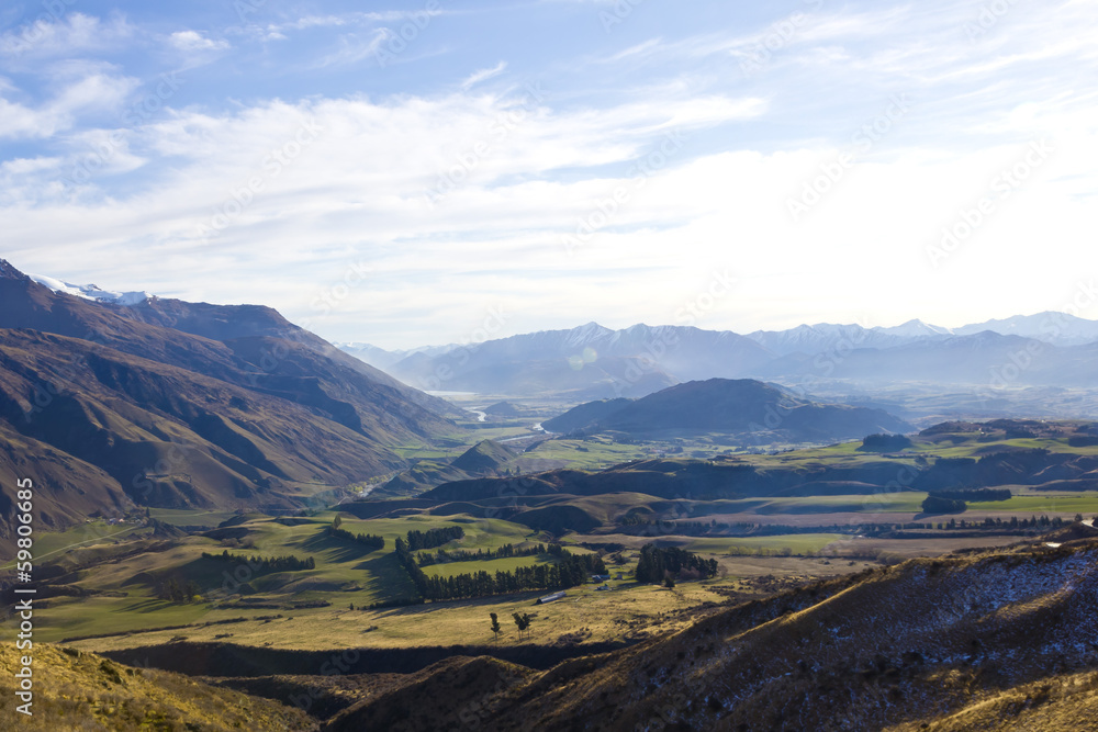 Fototapeta premium New Zealand mountains