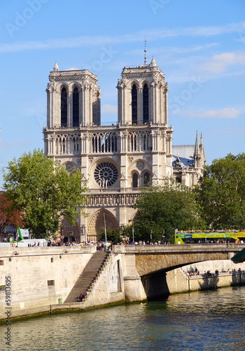 Notre-Dam Front From Far
