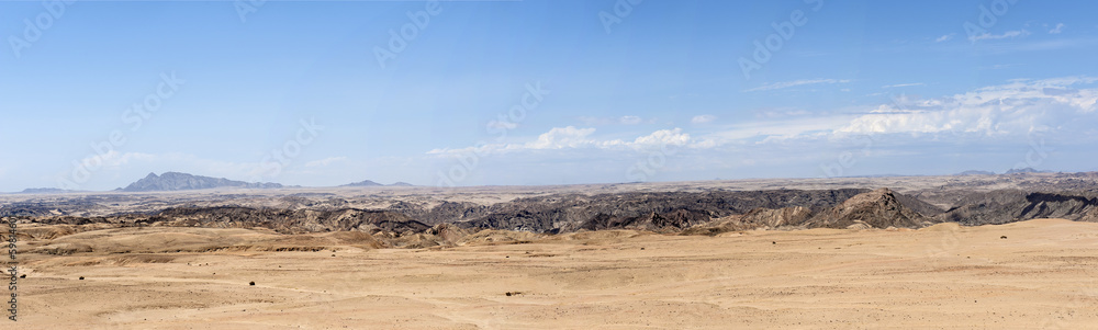 landscape of Namib Desert