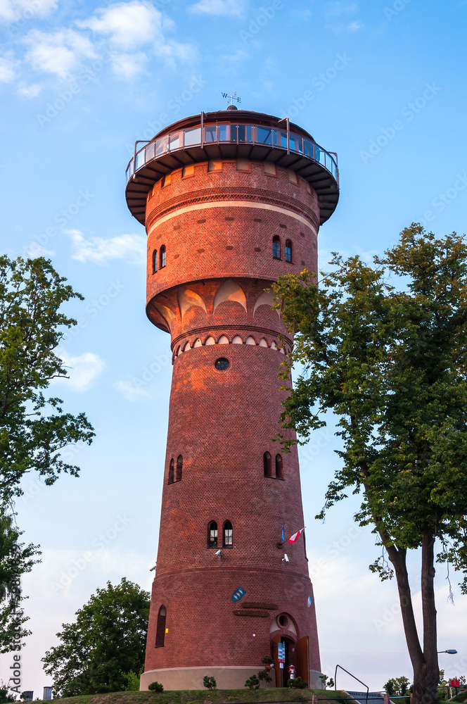 The Water Tower in Gizycko