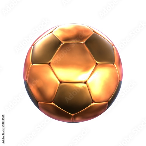 Fu  ball bronze - einfach