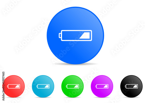 battery icon vector set Free Download battery icon vector set - GFXLoad