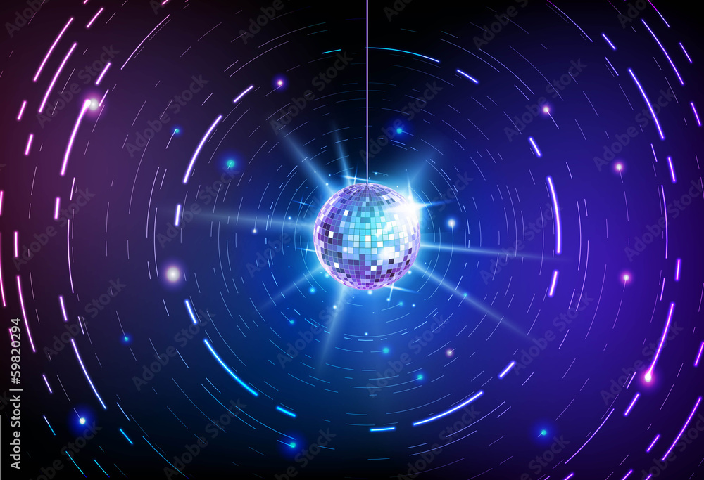 Disco ball background Disco ball background