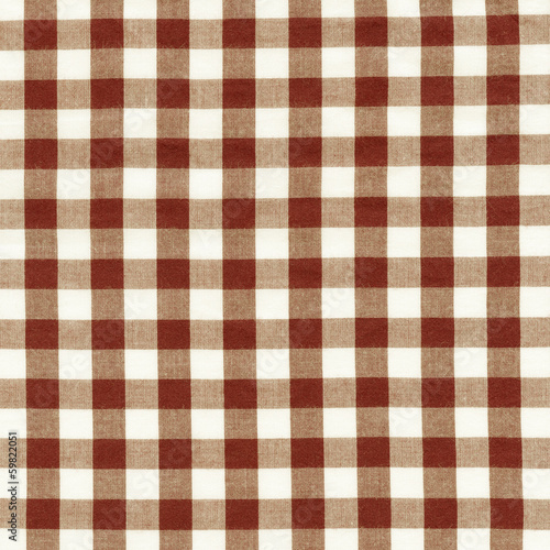 checked brown woven fabric texture