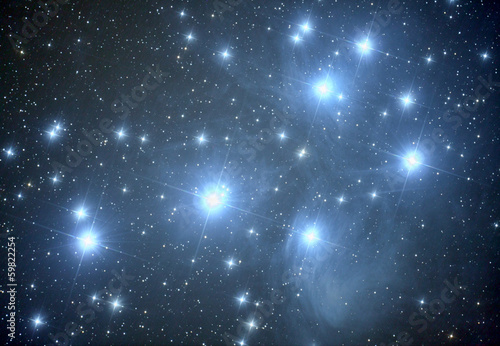 Pleiades M45 nebula