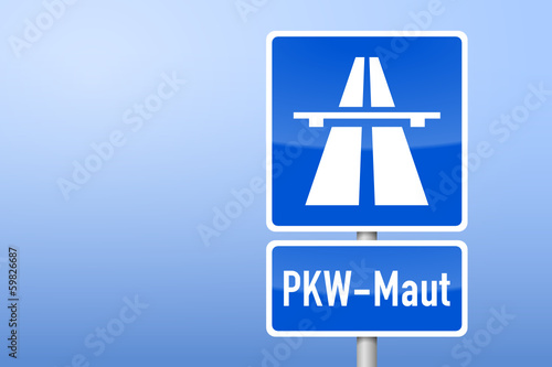 verkehrszeichen pkw-maut I