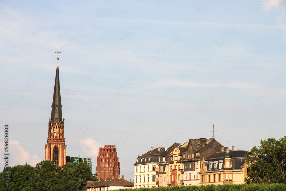 Three Kings Church in Frankfurt.