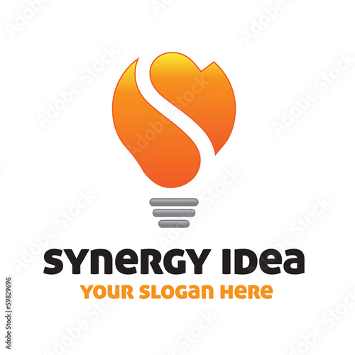 Synergie idea Letter S Logo