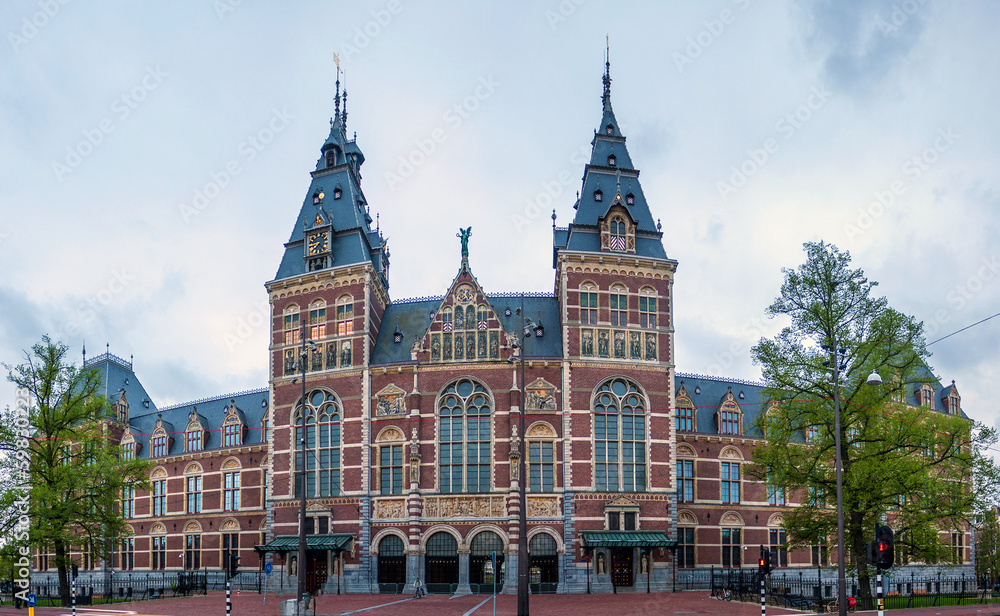 Obraz premium Rijksmuseum in Amsterdam