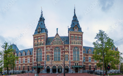 Rijksmuseum  in Amsterdam photo