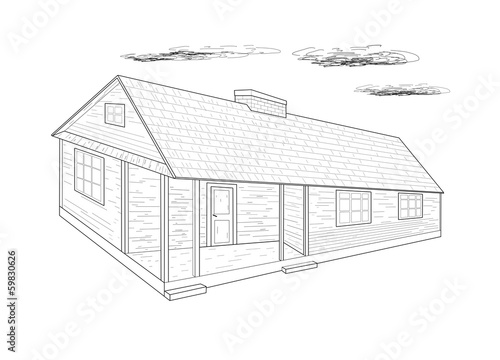 House - vector illustration.