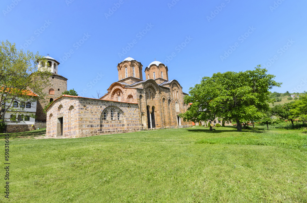 Ancient monastery and church complex Lesnovo, Macedonia
