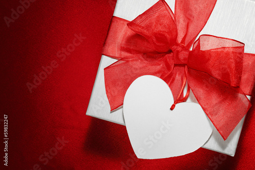 White gift box