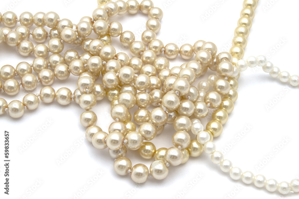 Obraz premium Beautiful string of beads