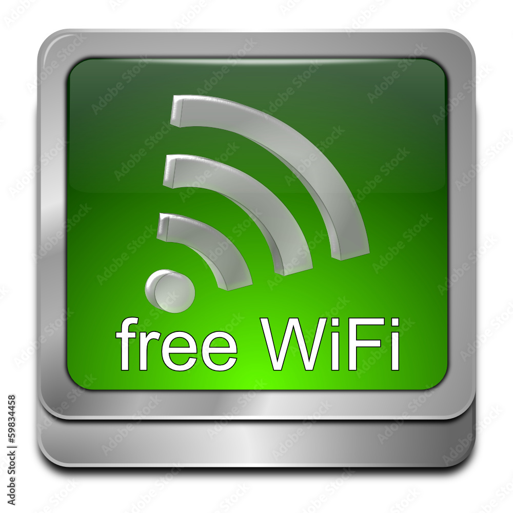 free WiFi Wlan Button free WiFi Wlan Button