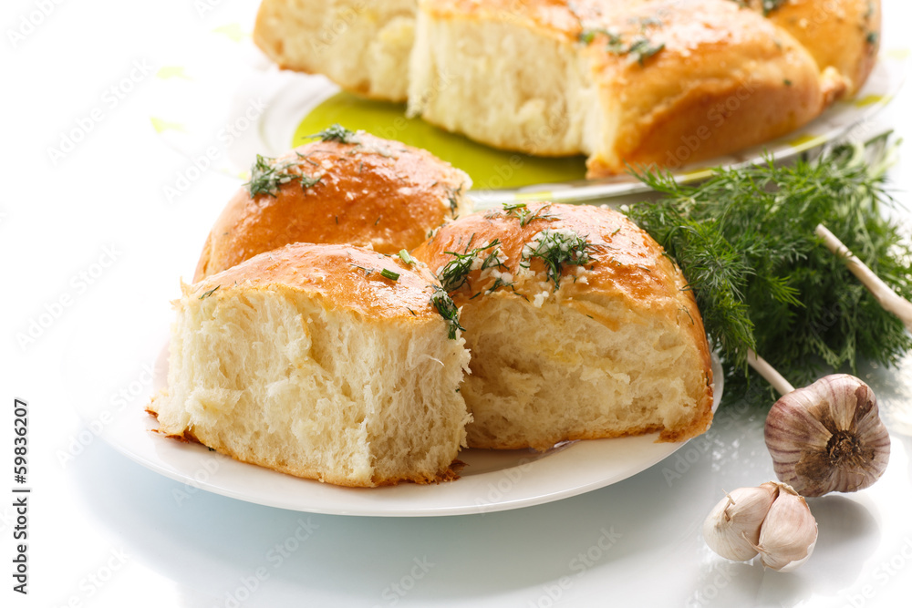 garlic buns garlic buns