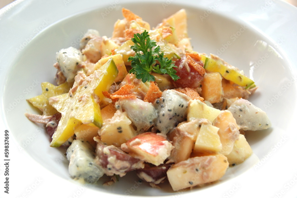 tuna cream salad tuna cream salad