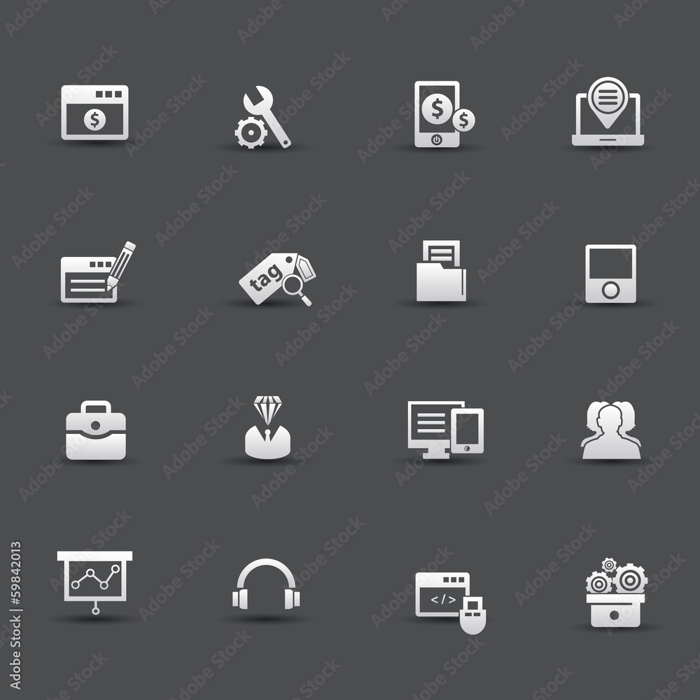 Web media, Seo icons,vector Web media, Seo icons,vector