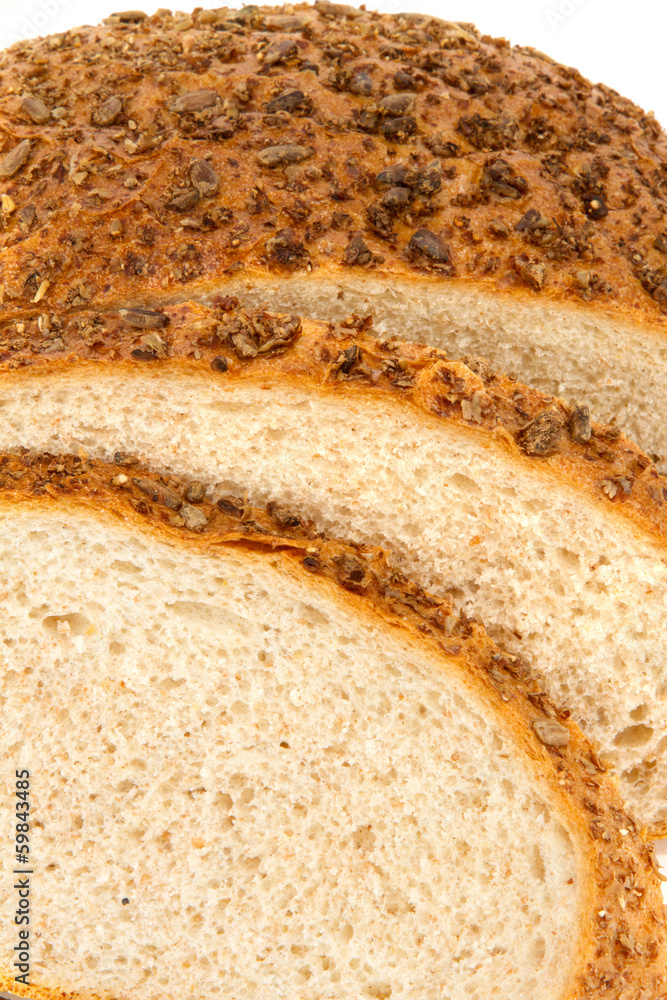 homemade bread with sesame and sunflower seeds homemade bread with sesame and sunflower seeds