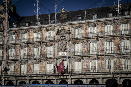 Plaza Mayor, Image of the city of Madrid, its characteristic arc