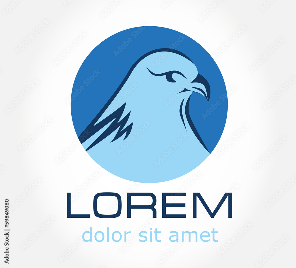 Bird symbol vector Bird symbol vector