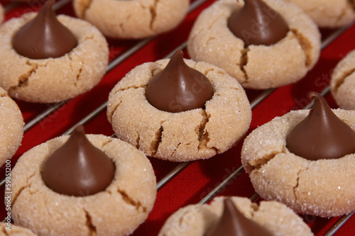 Peanut Butter Blossom Cookies photo