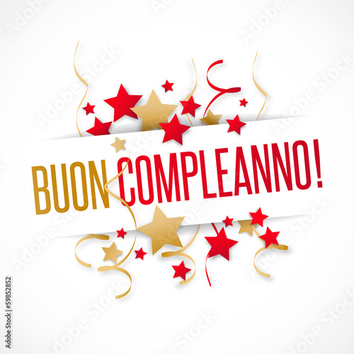 Buon compleanno !