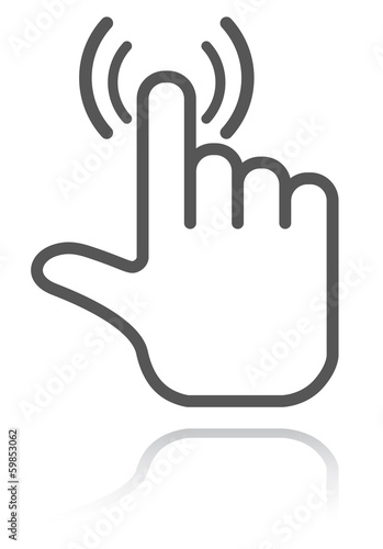 hand pointer icon