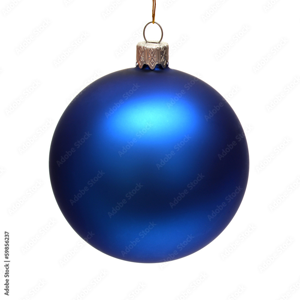 Blue christmas ball Blue christmas ball