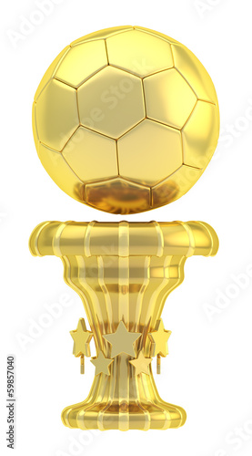 Award football sport trophy cup