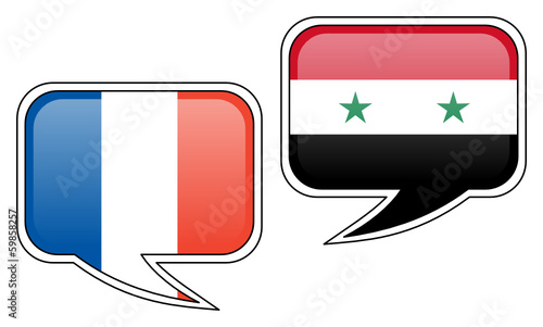 French-Syrian Conversation