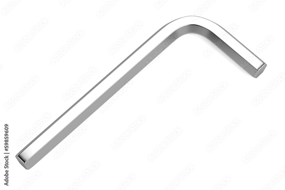 realistic 3d render of allen key realistic 3d render of allen key