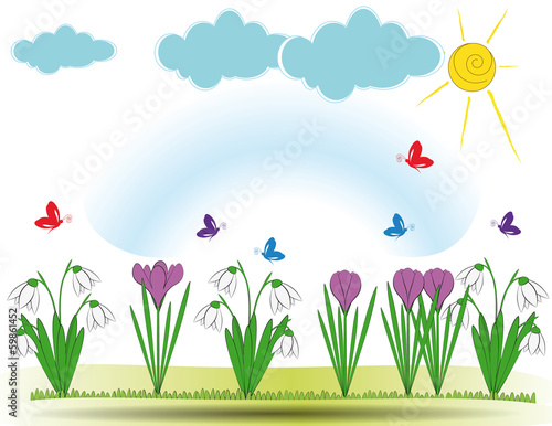 Spring background