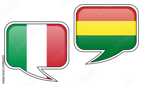 Italian-Bolivian Conversation