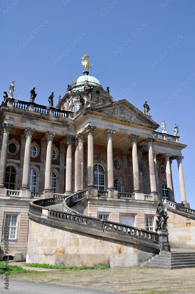 Historical building of the University of Potsdam, Germany