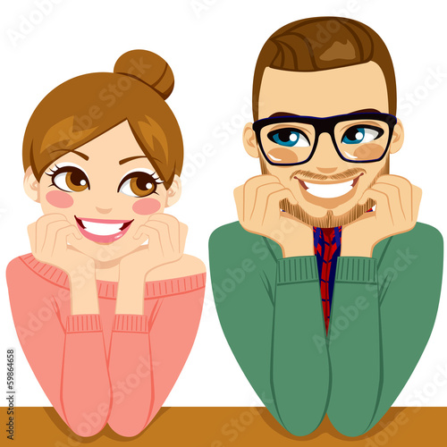 Lovely Romantic Couple