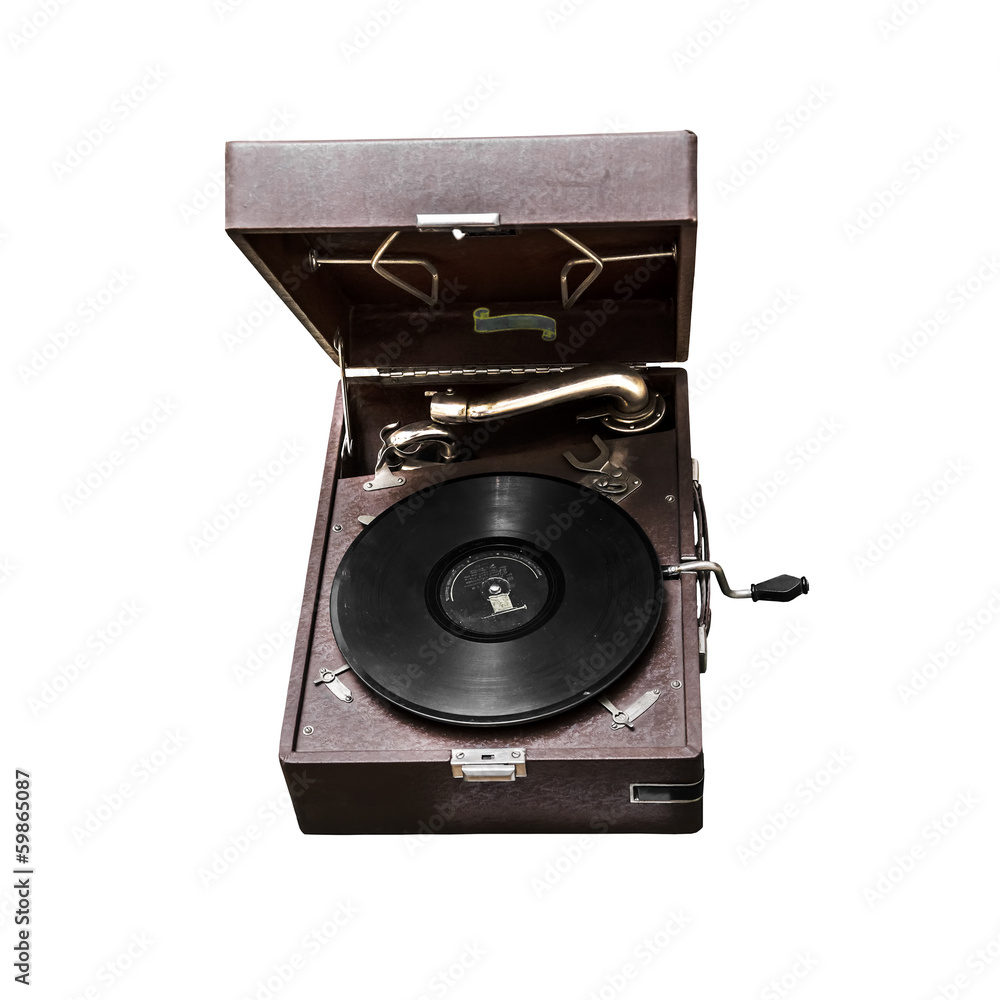 Fototapeta premium Old gramophone
