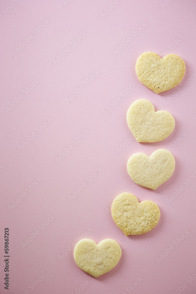 Heart cookies Heart cookies