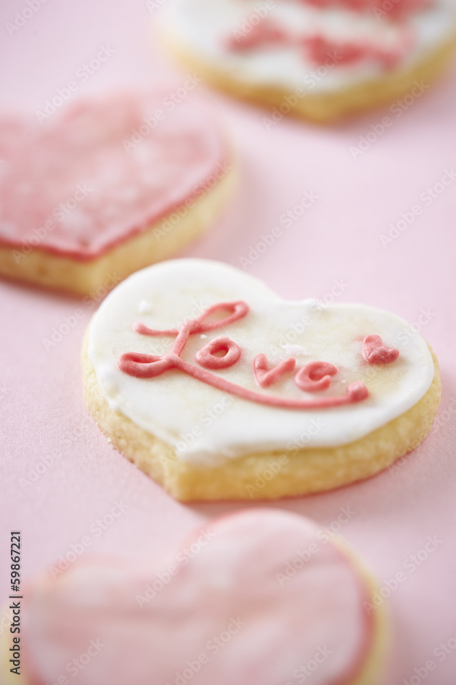 Heart cookie Heart cookie