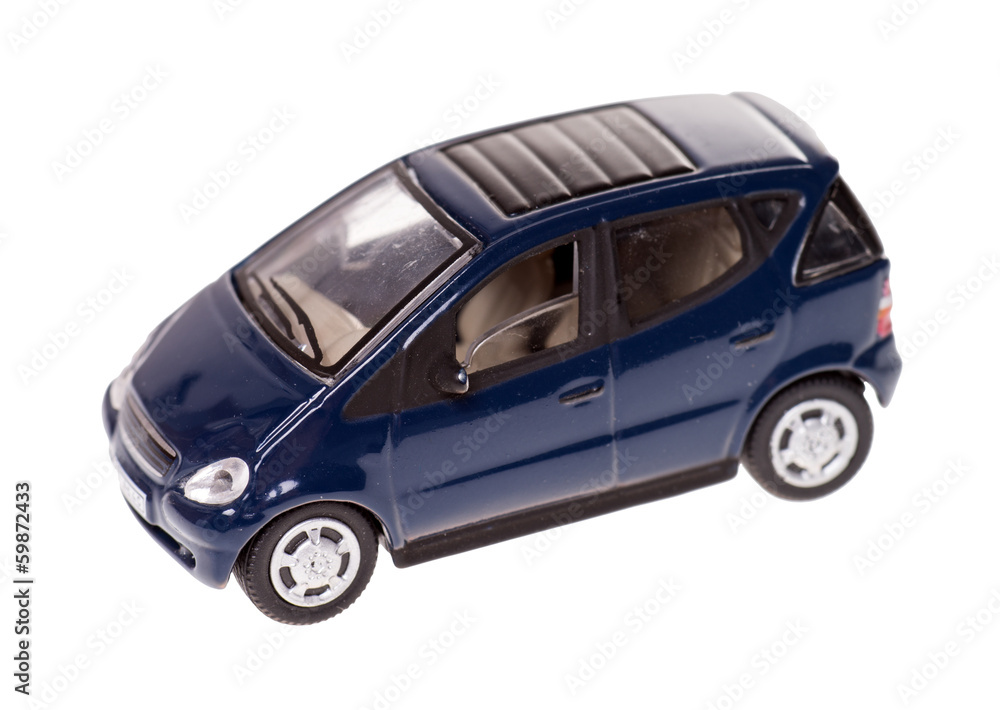 Modellauto isoliert